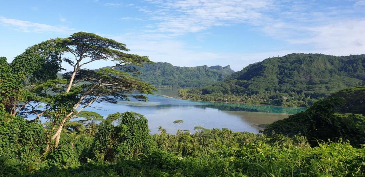 Huahine Manta Lodge Avec 4X4 Optionnel Haapu Kültér fotó